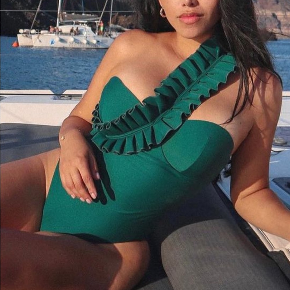 ANDREA IYAMAH L NISI MANGROVE ONE PIECE SWIMSUIT
